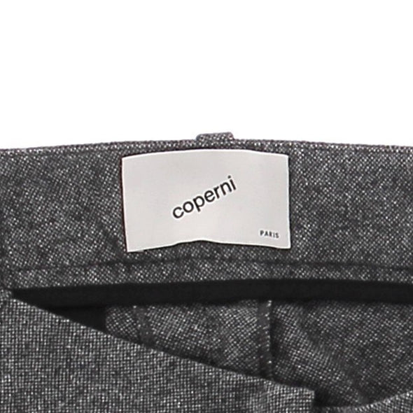 Pantalon gris en laine