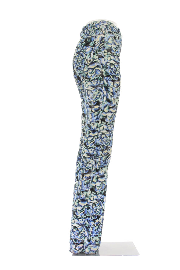 Pantalon imprimé fleuri