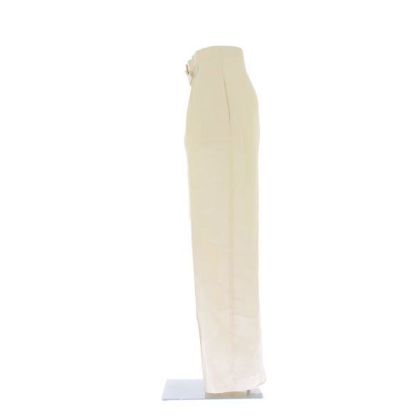 Pantalon jaune pâle