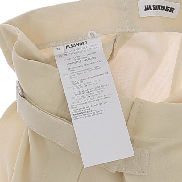 Pantalon jaune pâle