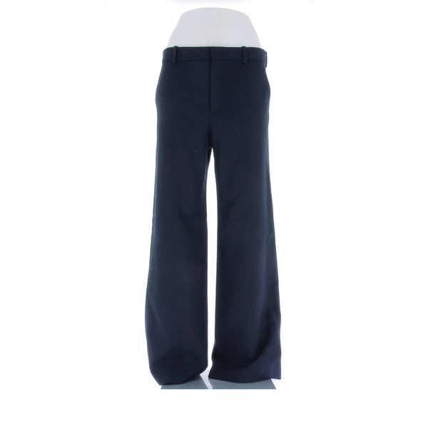 Pantalon marine en laine