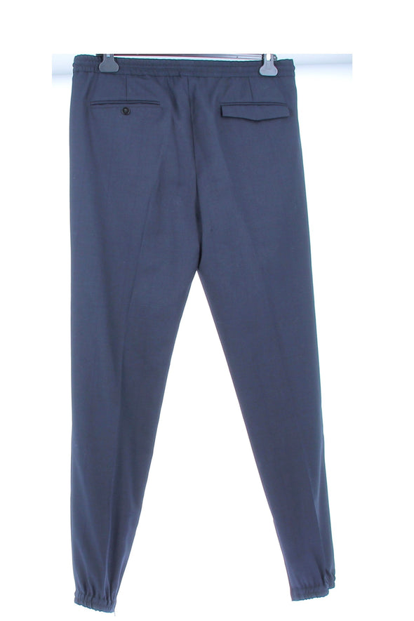 Pantalon en laine marine