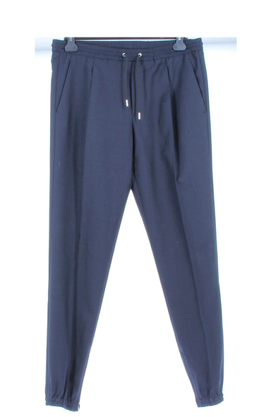 Pantalon en laine marine