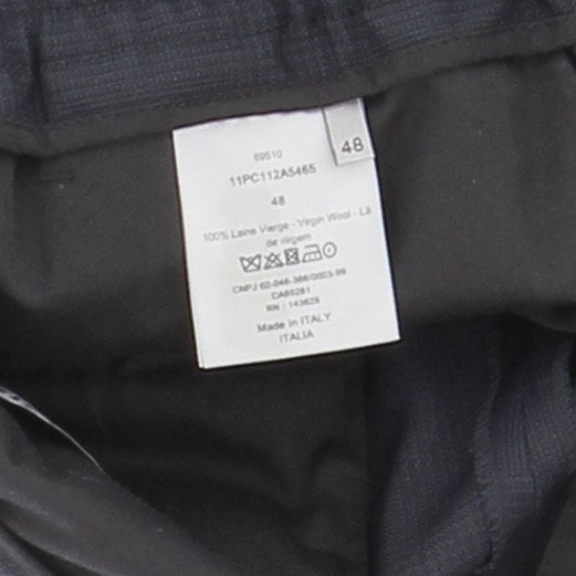 Pantalon en laine marine