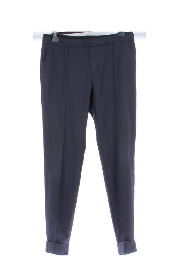 Pantalon marine en laine