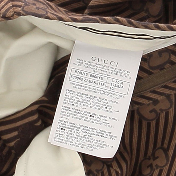 Pantalon à monogrammes