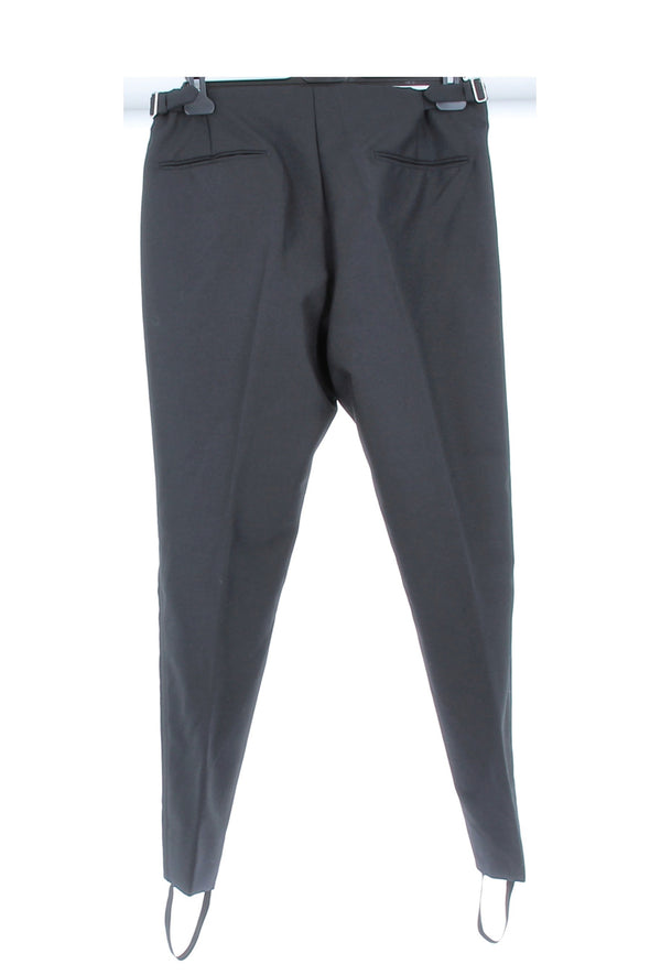 Pantalon noir en laine