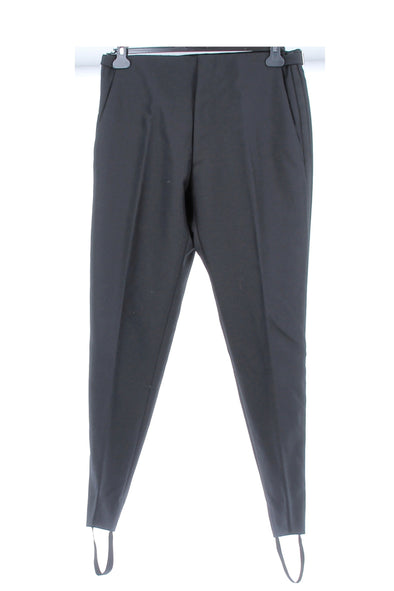 Pantalon noir en laine