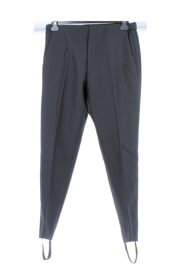 Pantalon noir en laine