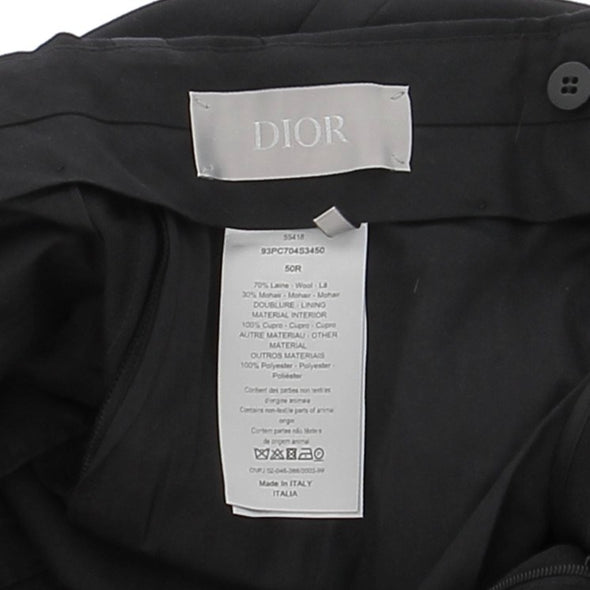 Pantalon noir en laine