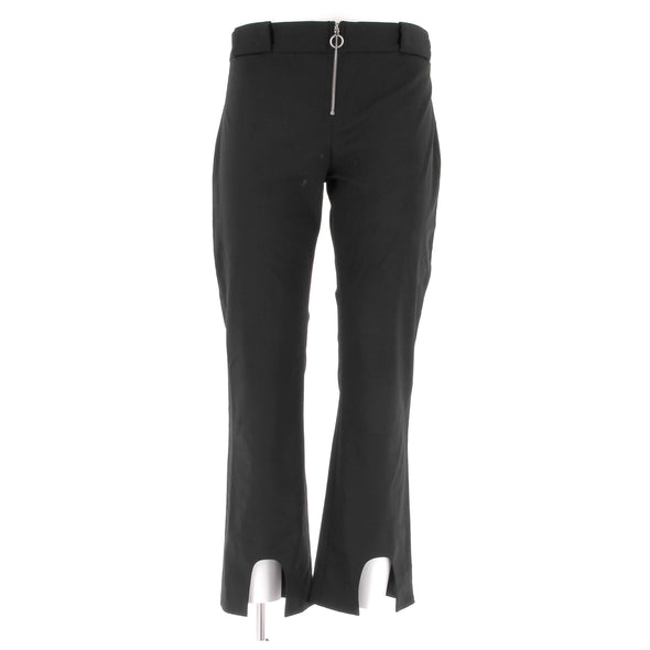 Pantalon noir à zip