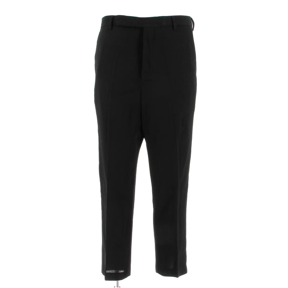 Pantalon en laine noire