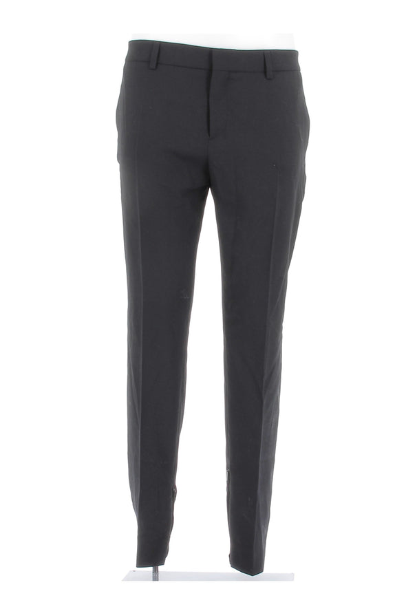 Pantalon en laine noir