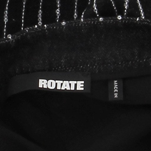 Pantalon noir à sequins