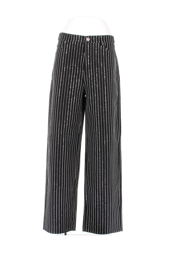 Pantalon noir à sequins
