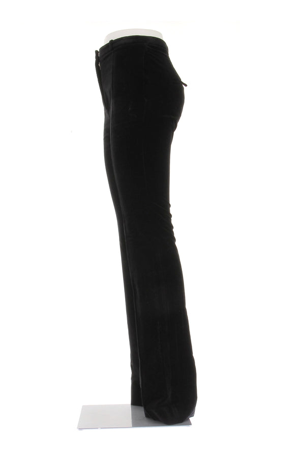 Pantalon noir en velours