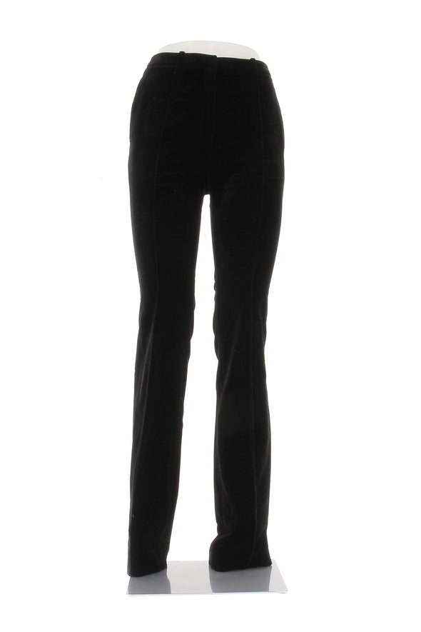 Pantalon noir en velours