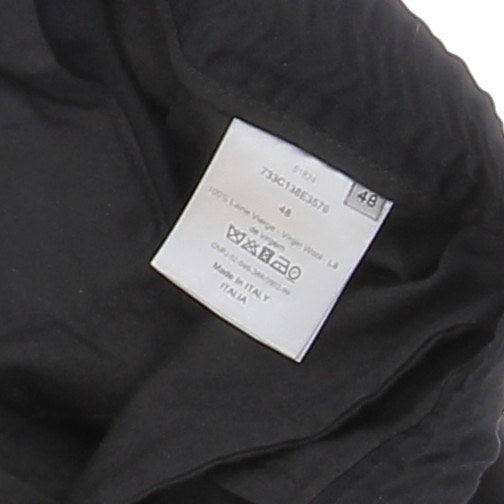 Pantalon rayé en laine