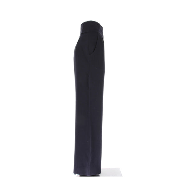 Pantalon en laine marine