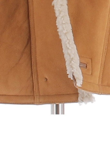 Peau lainée camel
