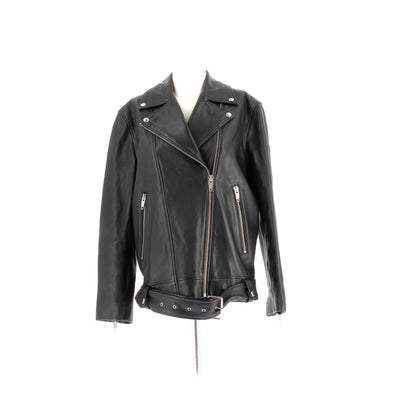 Perfecto en cuir noir