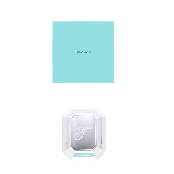 Plateau en laiton plaqué argent