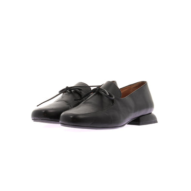 Mocassins noirs en cuir