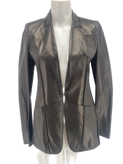 Veste en cuir