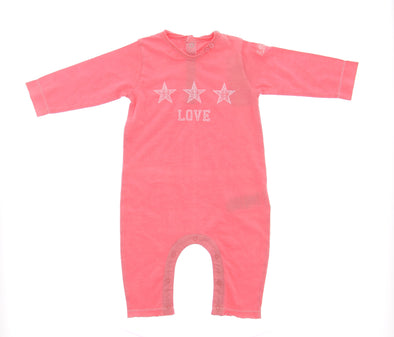 Body rose motif étoile