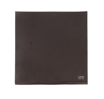 Pochette marron en cuir