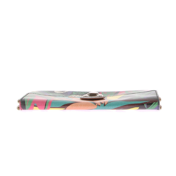 Pochette imprimée multicolore