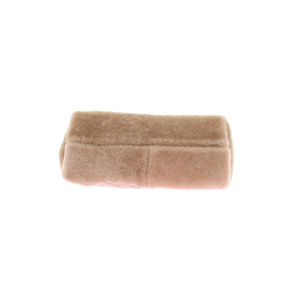Pochette en shearling