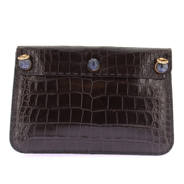 Pochette marron