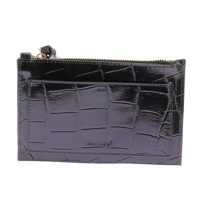Pochette en cuir verni