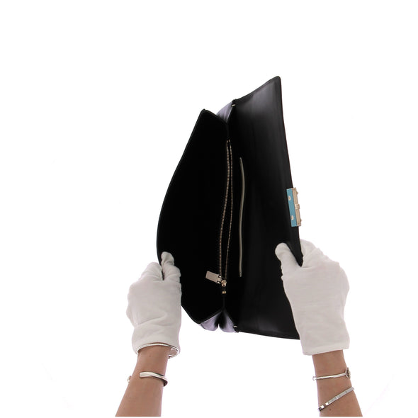 Pochette en cuir