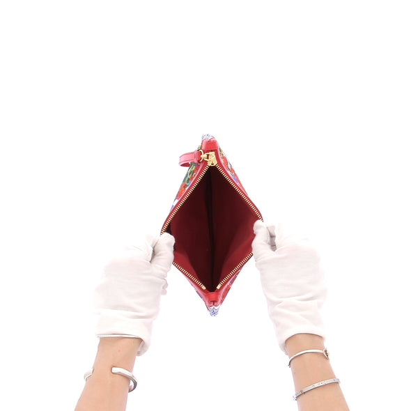 Pochette en toile imprimé "Portofino"