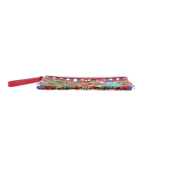 Pochette en toile imprimé "Portofino"