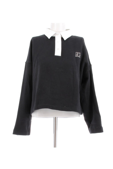 Polo bleu foncé