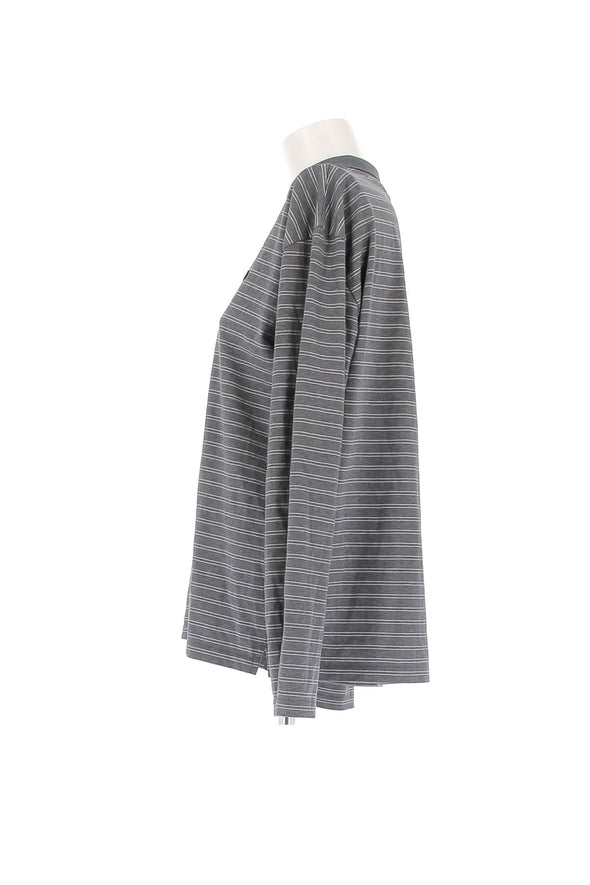 Polo oversize gris
