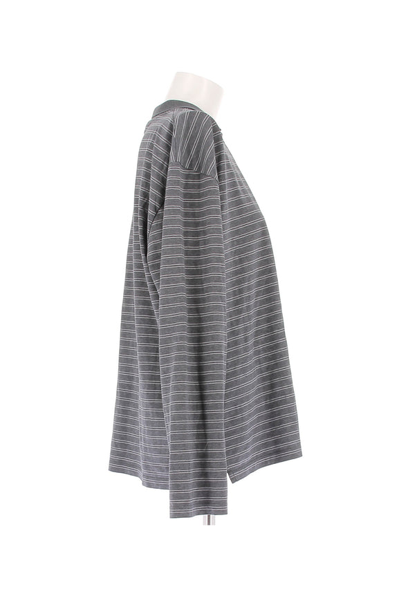 Polo oversize gris