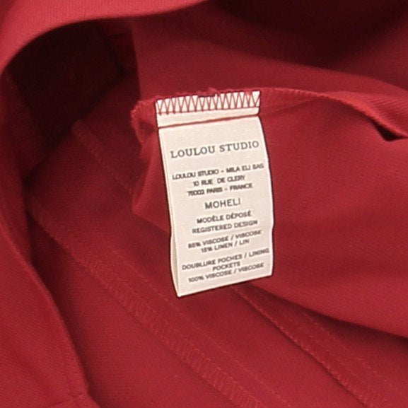 Blouse rouge "Moheli"