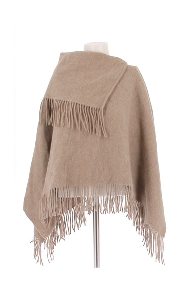Poncho en laine "Turtma"