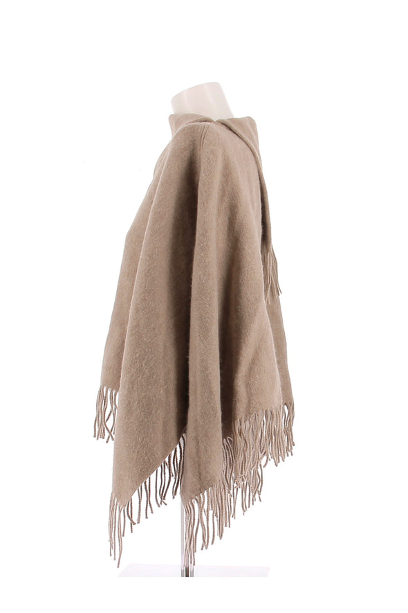Poncho en laine "Turtma"