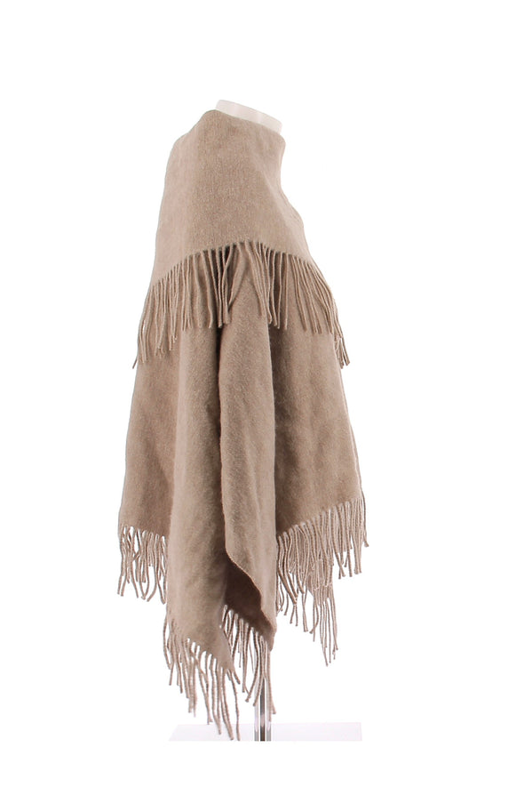 Poncho en laine "Turtma"