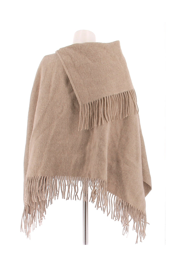 Poncho en laine "Turtma"