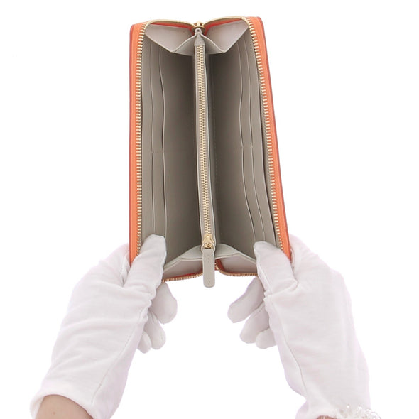 Portefeuille orange