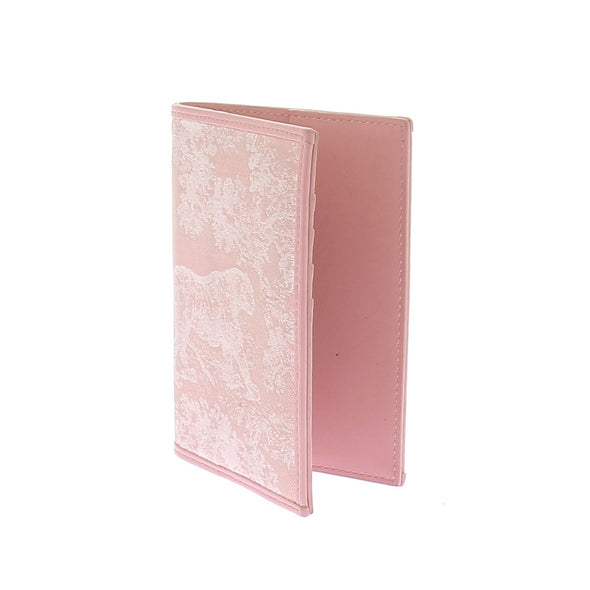 Porte passeport rose