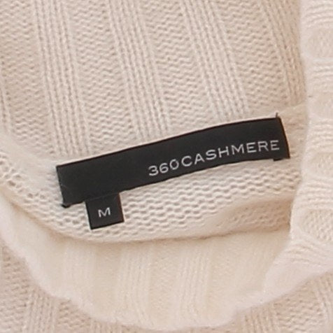 Pull en cachemire blanc