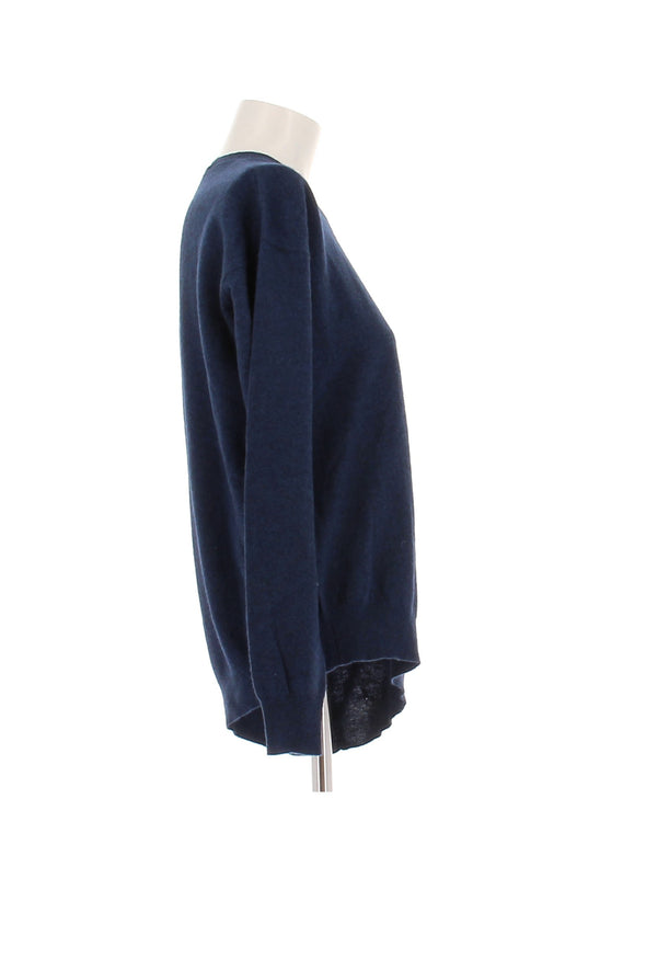 Pull en laine marine