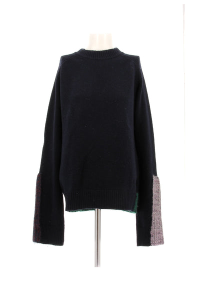 Pull en laine marine